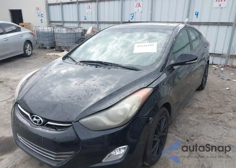 2012 Hyundai Elantra Limited from USA, damaged, VIN 5NPDH4AE7CH120719